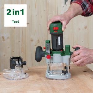 Freza cu acumulator Bosch AdvancedTrimRouter 18V-8, motor fara perii, 2.1 kg - Img 3