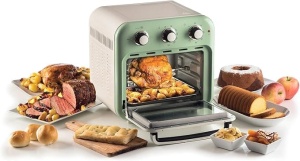 Friteuza cu aer cald Ariete Vintage 4632, 16L, 1400W, Verde - Img 5