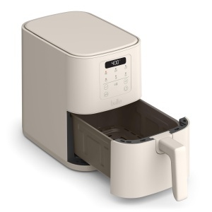 Friteuza cu aer cald Bella Slim 4.0 Qt, capacitate XL, 1300W, Oatmilk - Img 10