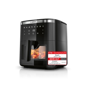 Friteuza cu aer cald Bosch Serie 6 MAF671B0 72L 7 programe presetate Negru