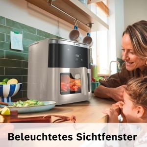 Friteuza cu aer cald Bosch Serie 6 MAF671C0, 7.2L, 7 programe presetate, crem - Img 5