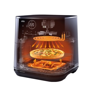 Friteuza cu aer cald Braun MultiFry 7, 8L, 1900W, Negru - Img 3