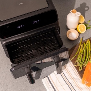 Friteuza cu aer cald Cecotec Cecofry Advance 9000, 2200 W, 9L, Dual-Temperatura - Img 2