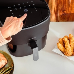 Friteuza cu aer cald Cecotec Cecofry Fantastik Window 6500 Plus 65L 1700W Tehnologie PerfectCook - Img 7