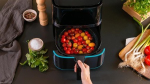 Friteuza cu aer cald Cecotec Cecofry Full InoxBlack Pro 5500, 5.5 L, 1700 W, finisaj inox - Img 6