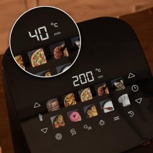 Friteuza cu aer cald Cecotec CecofryGrill Smokin 4500, 4,5L, 1900W - Img 11