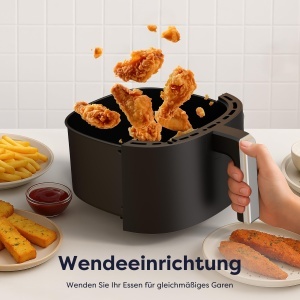 Friteuza cu aer cald CIARRA, 5L, 1500W, digitala - Img 4