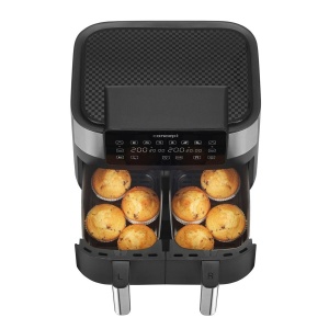Friteuza cu aer cald Concept FR8000, 2850 W, 8 l, neagrasilver - Img 6