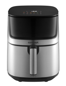 Friteuza cu aer cald CONCEPT FR8010, neagra, 10 programe presetate - Img 3