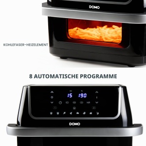 Friteuza cu aer cald DOMO DO544FR, 10 L, 1800 W, Family Edition - Img 5