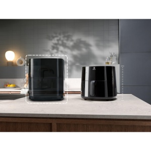 Friteuza cu aer cald Electrolux EAF3B, 3 l, 1300 W, negru - Img 4