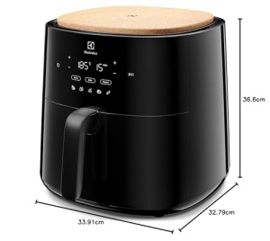 Friteuza cu aer cald Electrolux EAF7B, 7 litri, 1800 W, Negru - Img 9