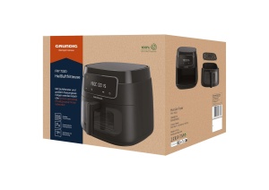 Friteuza cu aer cald Grundig FRY 7320, 7.6L, 1750W, Negru - Img 6