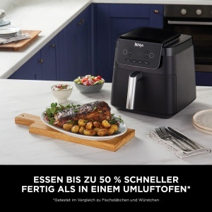 Friteuza cu aer cald Ninja, 6,2 l, negru, fara ulei - Img 5