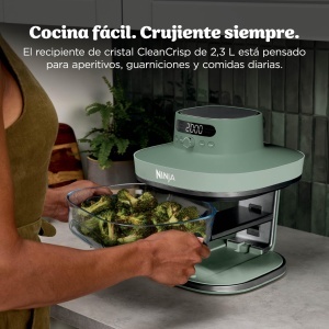 Friteuza cu aer cald Ninja CRISPi PRO XL, 5.7L, 2050W, Moosgrun - Img 9