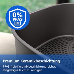 Friteuza cu aer cald Philips Airfryer 4000 Series NA46000, 10L, 2 cosuri - Img 15