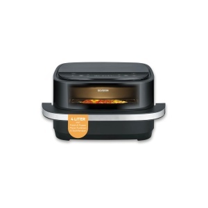 Friteuza cu aer cald Severin S-Fry FR 2464, 4L, 2100W, negrusilver
