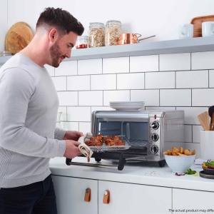 Friteuza cu aer cald si cuptor Russell Hobbs Express 26680-56, 20L, 1500W, inox - Img 5