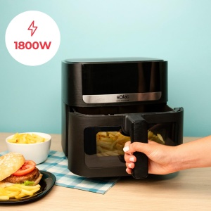 Friteuza cu aer cald Solac Leviter Elegance E80, 1800 W, 8 L, Digitala - Img 2