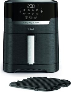 Friteuza cu aer cald Tefal Easy Fry Grill EY5058 XL 42L 2-in-1 8 programe