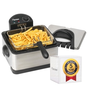Friteuza cu ulei Bestron DF402B, 4 litri, 2000 W, inox