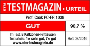 Friteuza dubla ProfiCookr Friteuza cu 2 cosuri mici si 1 mare Friteuza dubla cu tehnologie de zona rece Friteuza cu capacitate de 5L si recipient deta - Img 8