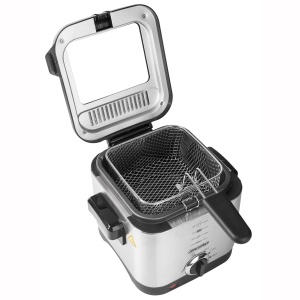 Friteuza electrica Mesko MS4910, 1.5 litri, 900W, inox - Img 3