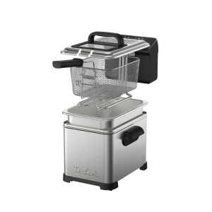 Friteuza electrica Tefal FR507D Family Pro, 4 L, 2400 W, negruotel inoxidabil - Img 5