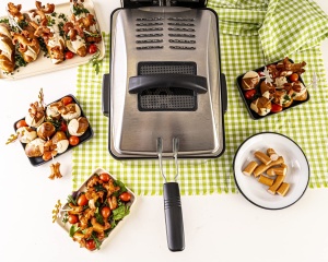 Friteuza semi-profesionala Rommelsbacher FRP 2135E, 3.5L, inox, temperatura 190 C - Img 3