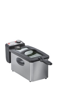Friteuza Steba DF 180 din otel inoxidabil sistem de incalzire profesional 3 L metalic - Img 1