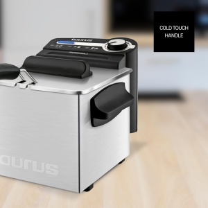 Friteuza Taurus Professional 2 Plus 1700W Capacitate 2L Filtru Ulei Argintiu - Img 6