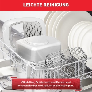 Friteuza Tefal Super Uno, 1,5 kg, Timer digital, AlbGri - Img 9