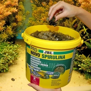 Fulgi de hrana JBL PRONOVO SPIRULINA, 5500 ml, pentru pesti de 8-20 cm - Img 5