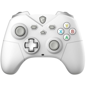 Gamepad wireless MSI FORCE GC300, conectivitate tripla, alb, autonomie 20 ore - Img 4