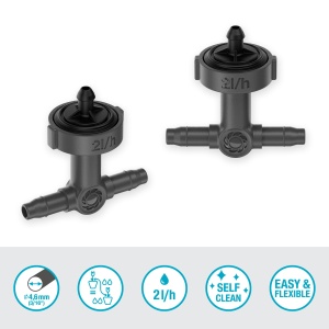 Gardena Micro-Drip-System 13312-20 Set 10 Picuratoare Presiune Reglata pentru Udare Automata - Img 2