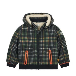 Geaca de zapada Steiff, marimea EU 110, verde bronz, impermeabila, pentru copii