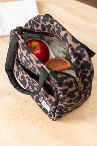 Geanta frigorifica Beaba 5L pentru mancare bebelus, Leopard - Img 4