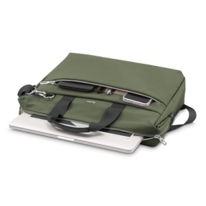 Geanta laptop Hama Ultimate Verde 141 inch impermeabila cu organizator - Img 17