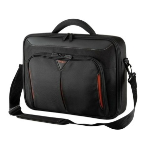 Geanta laptop Targus Classic CN414EU 14 inch NegruRosu cu maner captusit si organizator multifunctional - Img 4