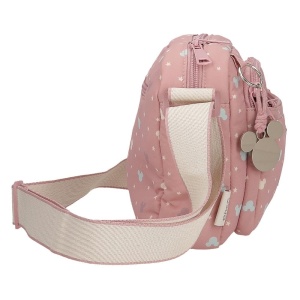 Geanta Luma Mickey de la Joumma, 25x18 cm, Polyester, Culoare Nude - Img 2