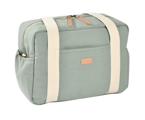 Geanta pentru scutece BEABA Paris, 16L, verde, cu 10 compartimente - Img 4