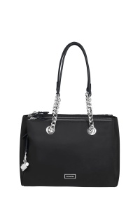 Geanta umar Samsonite Karissa 2.0, 34 cm, Negru (Eco Black) - Img 2