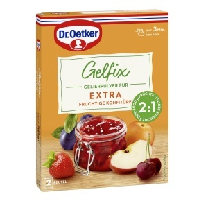 Gelierpulver Dr. Oetker Gelfix Extra 21, 8 x 50 g, pentru marmelade si gemuri