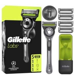 Gillette Labs Rasoir cu Element de Curatare 5 lame suport de perete