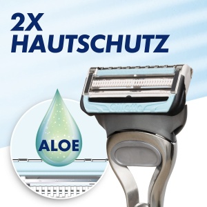 Gillette SkinGuard Sensitive Rezerva 8 Lame pentru Barbati Protectie Piele - Img 5