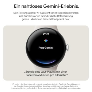 Google Pixel Watch 3 45mm Smartwatch Android Hazel Wi-Fi Monitorizare Ritm Cardiac - Img 3
