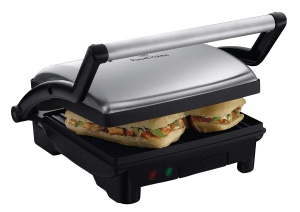 Gratar de contact Russell Hobbs 3 in 1 Gratar de masa - Placi deschise pentru gratar Panini si sandwich Gratar de contact - simultan din ambele parti  - Img 1