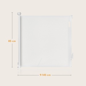 Gratar de siguranta LIONELO THEA, extensibil, 80 cm inaltime, 140 cm latime - Img 9