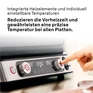 Gratar electric Braun MultiGrill 9 CG 9167, 2200W, 3 tipuri de placi - Img 5