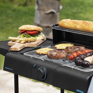 Gratar electric Cecotec PerfectSteak 4250 Stand 2400W Inox 3 nivele reglare - Img 5